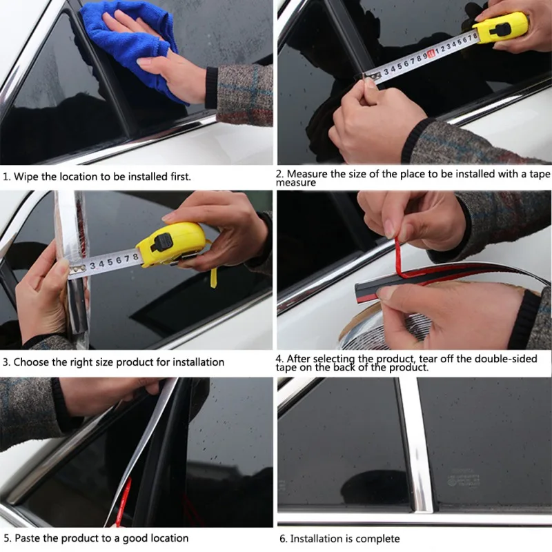 Новая серебряная Декоративная полоса для самостоятельного формования