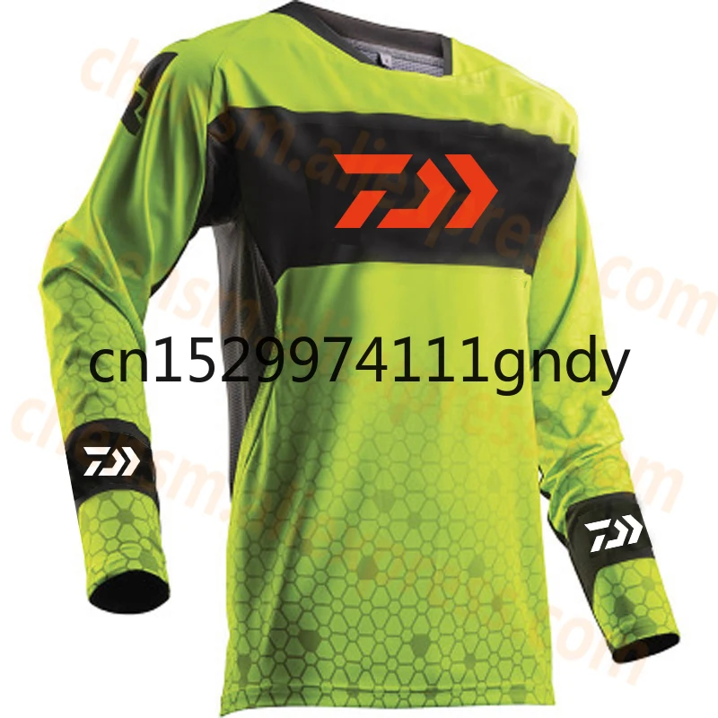 

2020 New Daiwa Professional Hiking Climbing Clothes Fishing Anti UV Anti Mosquit Breathable Quick-drying Homme Hooded Fishing