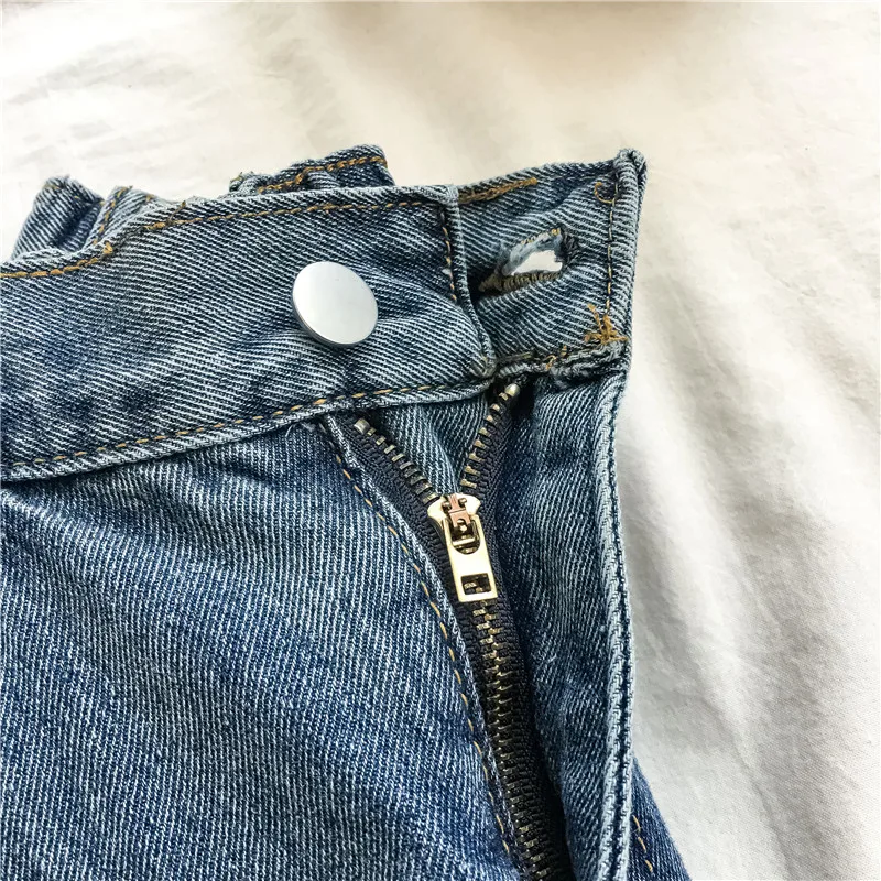 

Hong Kong Style Jeans Women's High Waist Slimming Autumn Spring New Small Tall Straight Loose Wide Leg Pants Ins Fashion