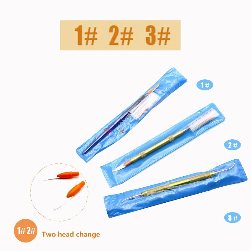 

3pcs Dental Lab rod Wax Carving Tools Set Aluminum Dentist Sculpture Knife