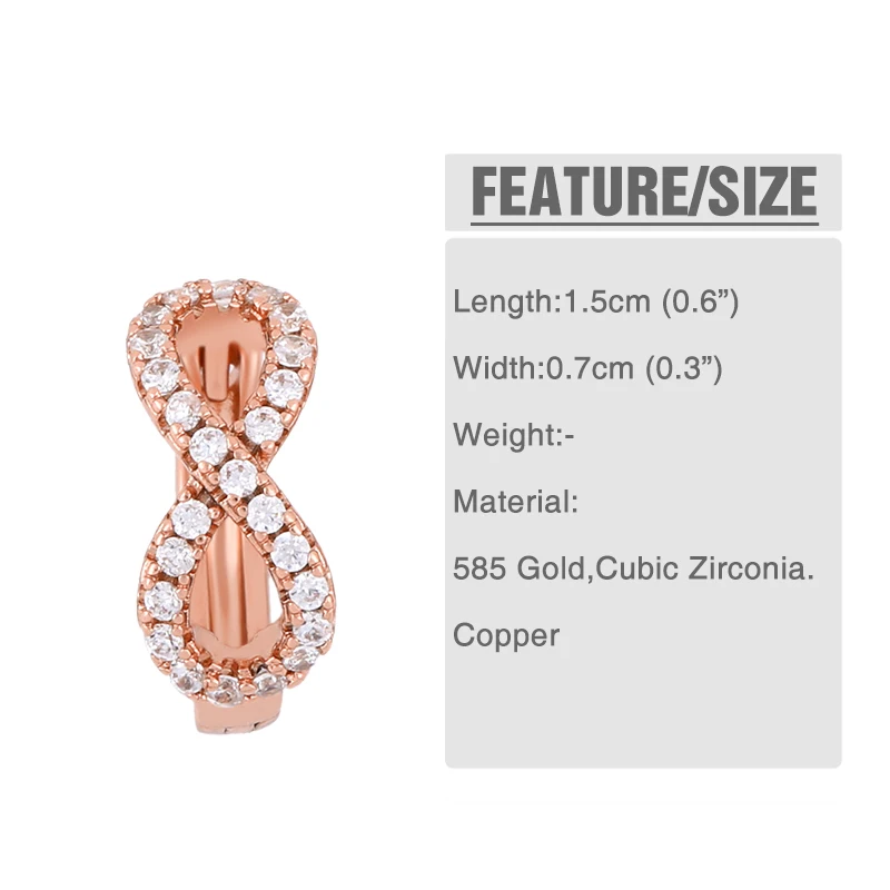 Женские серьги в виде цветка OCESRIO необычные серьги-подвески из золота 585 пробы с