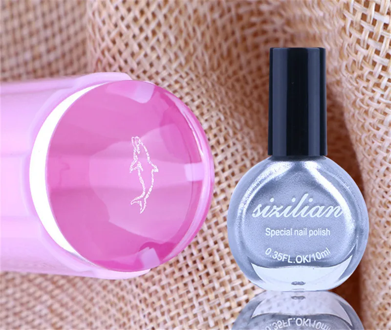 10 мл дизайн ногтей штамп штамповка переводной лак для акриловый гель французский