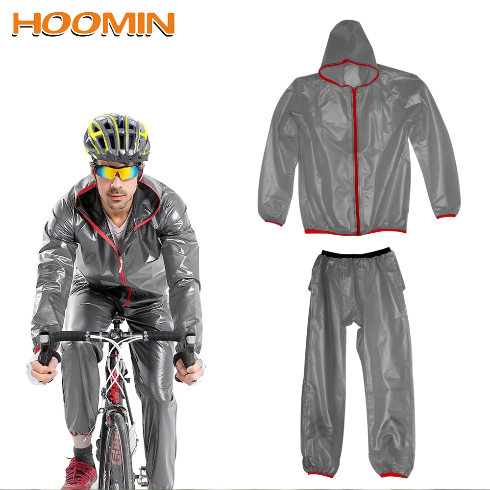 Дождевик HOOMIN дождевик для мотоцикла непромокаемый костюм велосипедный 2 цвета