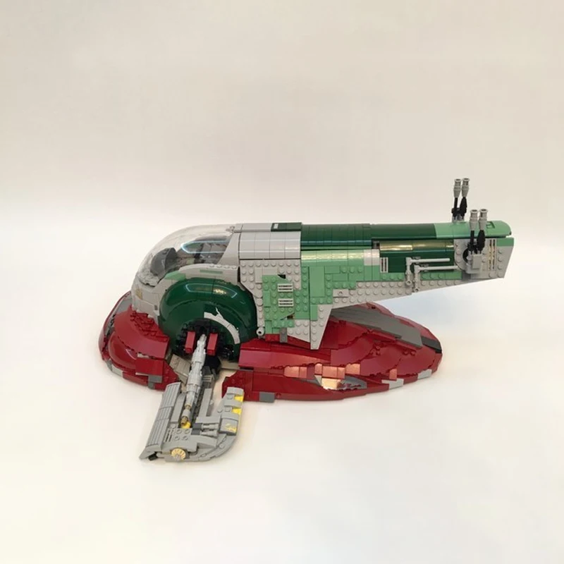 В наличии 05037 2067 шт Звездные войны настоящий UCS Slave I NO.1 мобильный строительный