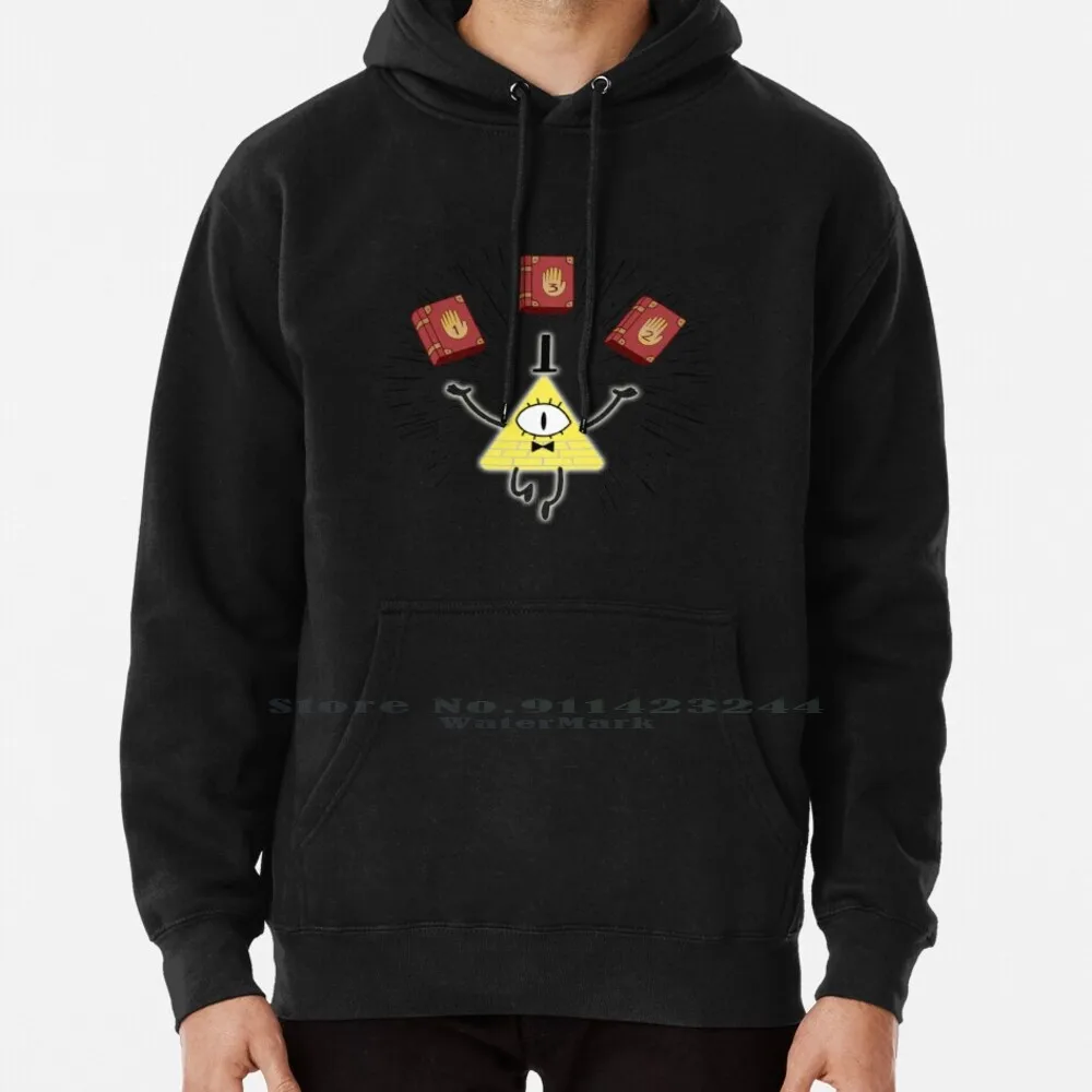 

Bill Cipher | Hoodie Sweater 6xl Cotton Tv Dipper Mabel Oregon Paranormal Super Natural Channel Xd Bill Cipher Women Teenage
