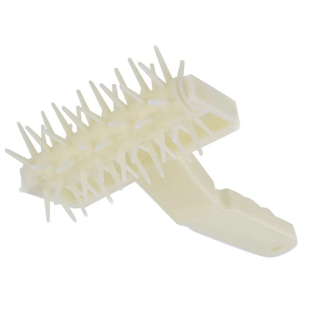 Durable Baking Tool Plastic Roller Dough Pitter Pizza Pastry Docker Portable Large White | Tools