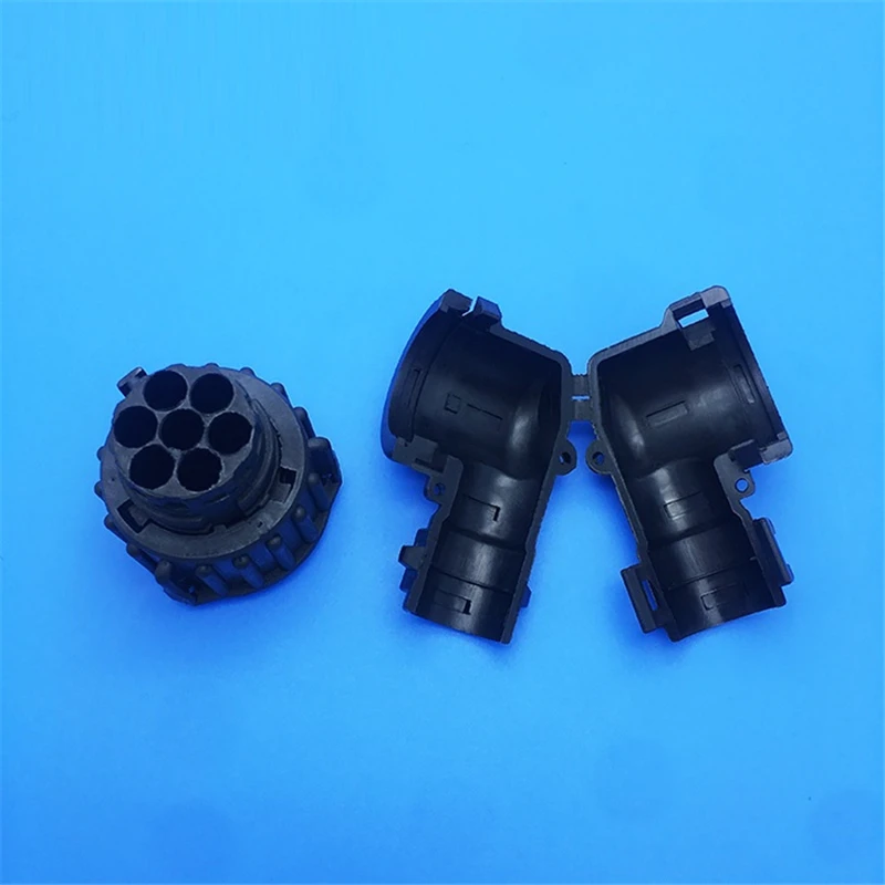 10 комплектов Tyco Amp TE 7 Pin/Way Поворотный замок разъем заднего DIN IP67/69 штекер