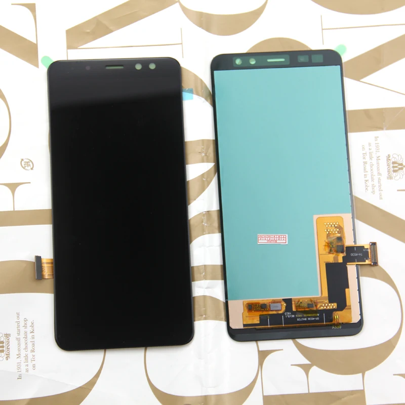 ЖК экран для SAMSUNG Galaxy A8 2018 дисплей A530 A530F сенсорный дигитайзер замена|Экраны