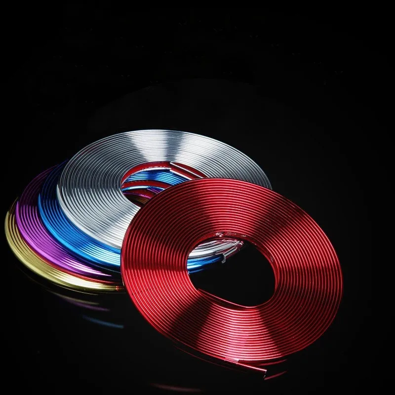 Универсальная отделка ступицы автомобиля 8 м украшение антиколлизионная