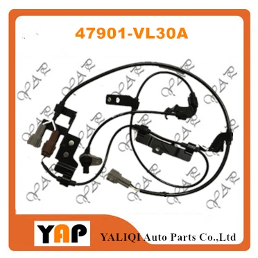 Противоскользящий задний LH Датчик ABS для FITNISSAN PICKUP FRONTIER NP300 D22 D23 VG33E KA24DE YD25 3.3L 2.4L 2.5L