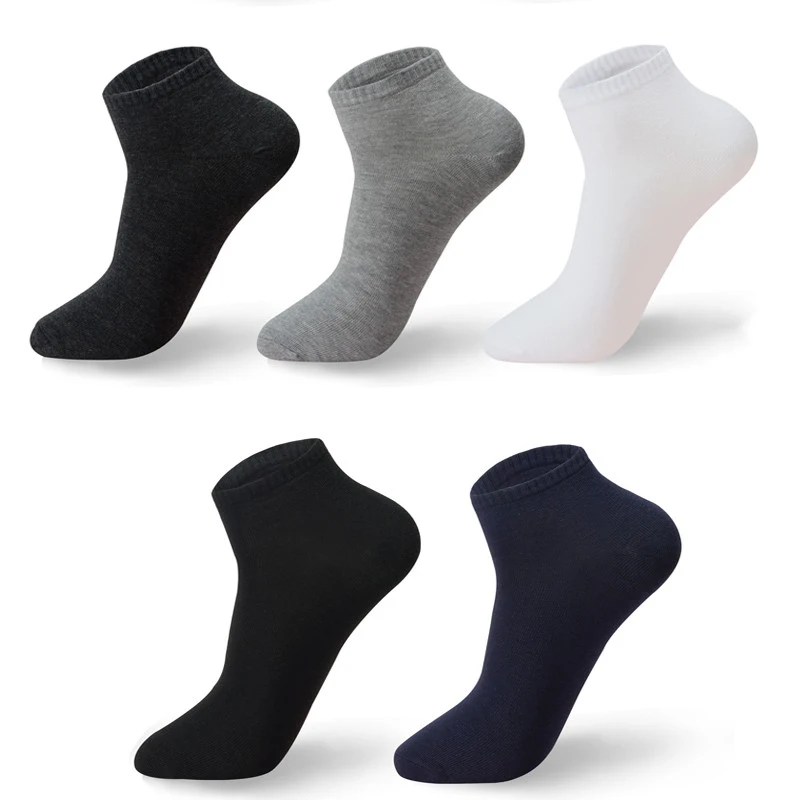 High Quality 10 Pairs/lot Socks Men Large size 42,43,44,45,46,47,48 Casual Breathable Fashion Black White Male Cotton Socks shor