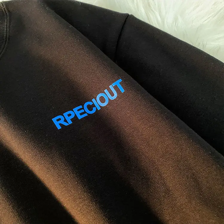 

Winter Plush Crew Neck loose print versatile coat