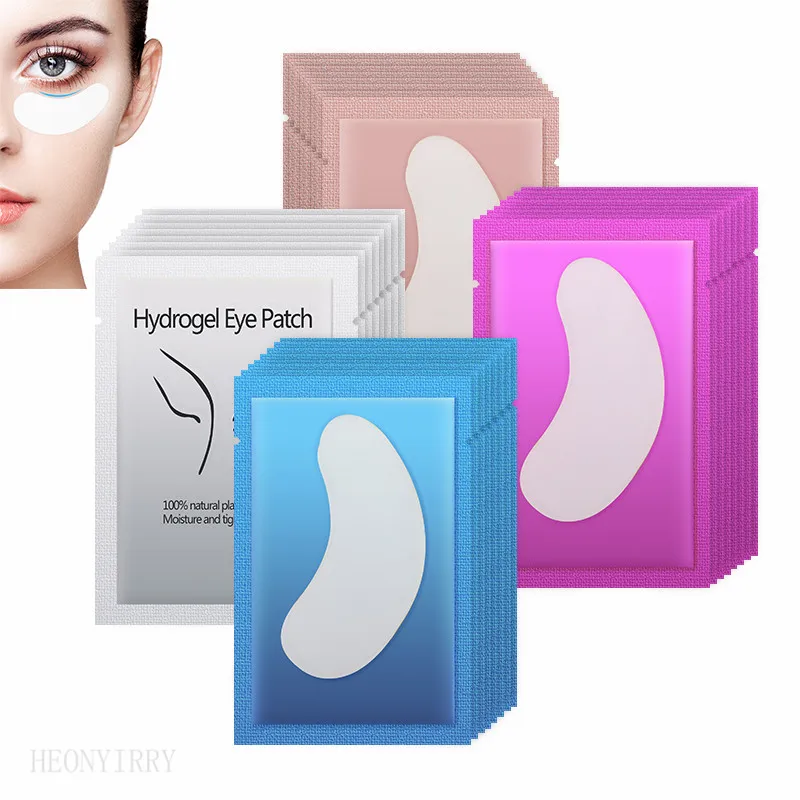 100 пар/упак. новые бумажные патчи для глаз подушечки ресниц наращивание