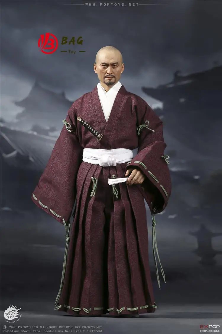 1/6 экшн-фигурки модели POPTOYS EX034 японские самураи времен военных штатов последняя
