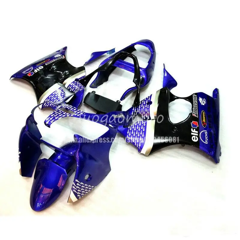 

NEW matte blue black Body kits Fairings for Kawasaki Ninja bodywork ZX6R 00 01 02 ZX 6R 636 2000 2001 2002 ZX-6R fairing kit