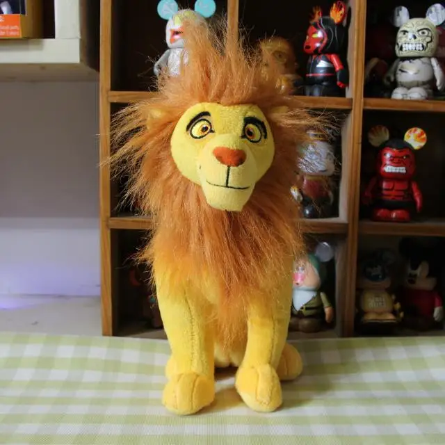 Львиная защита Kion Nala Kiara Fuli Bunga Beshte Mtoto Pumbaa Ono Timon мини плюшевые игрушки Король Лев мягкие животные 15 м игрушки подарки - Цвет: Adult Simba