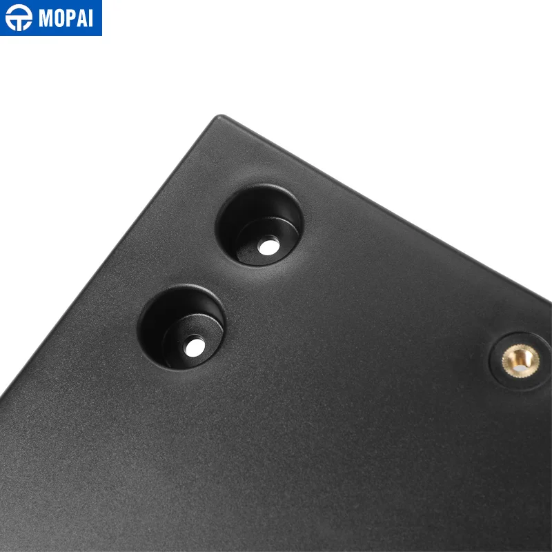 MOPAI ABS передний бампер для автомобиля 4WD кронштейн номерного знака держатель