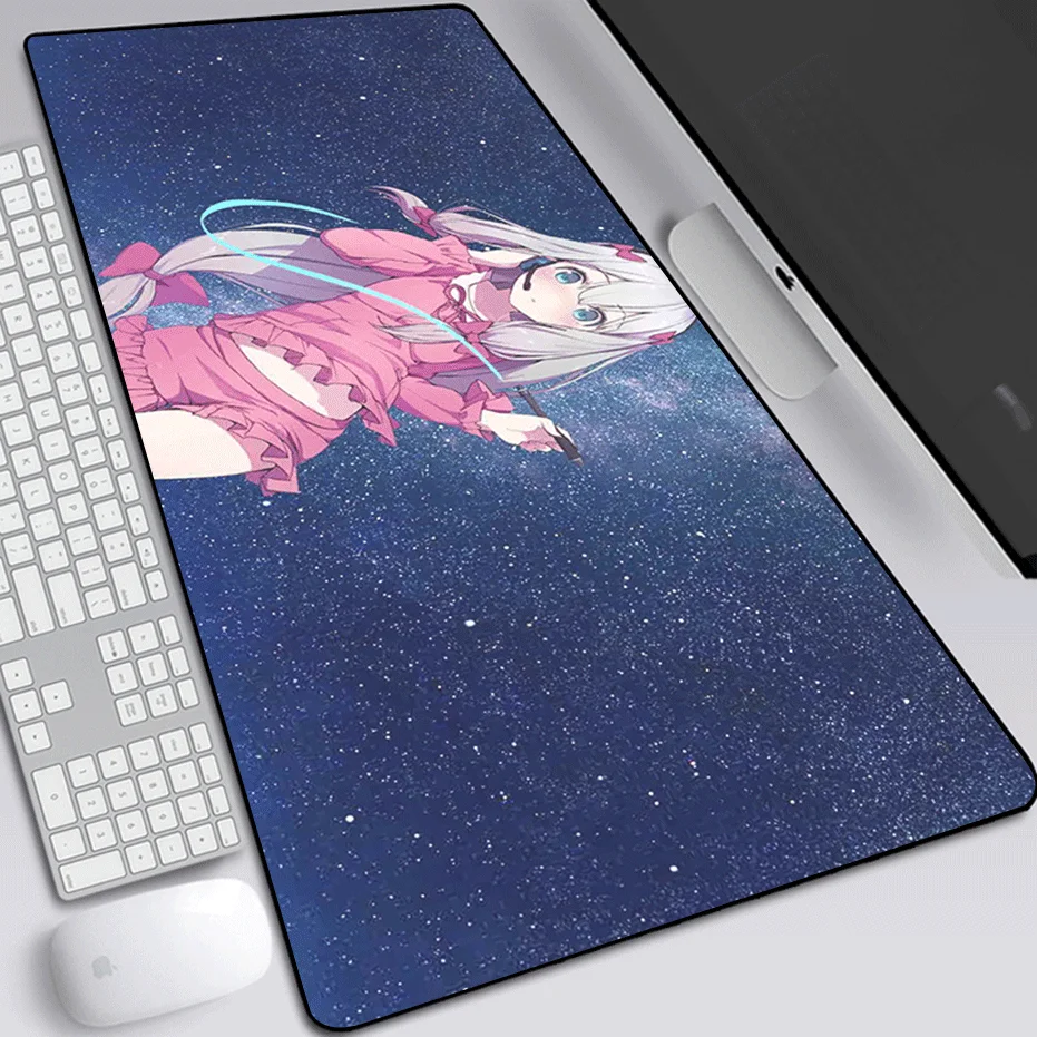 

Cute girl animation large game animation two-dimensional mouse pad keyboard pad table mat