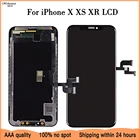 ЖК-дисплей для iPhone X S Max XR, Tianma AMOLED OEM сенсорный экран с дигитайзером, запасные части в сборе, черный