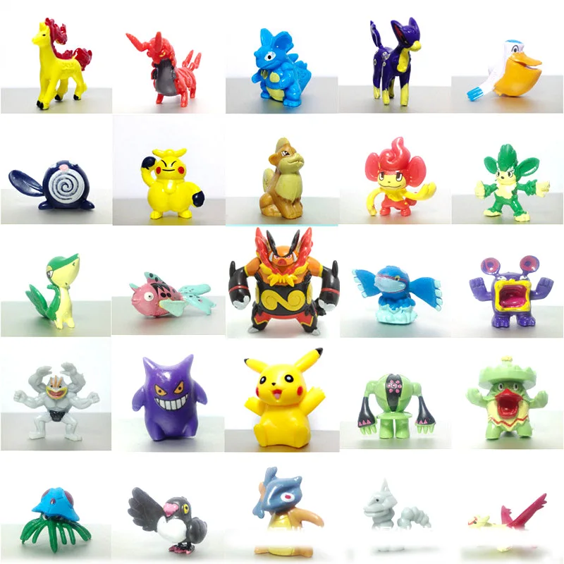 Takara Tomy Покемон модель игрушки 100 шт. карман экшн фигурка монстра Детская подарки