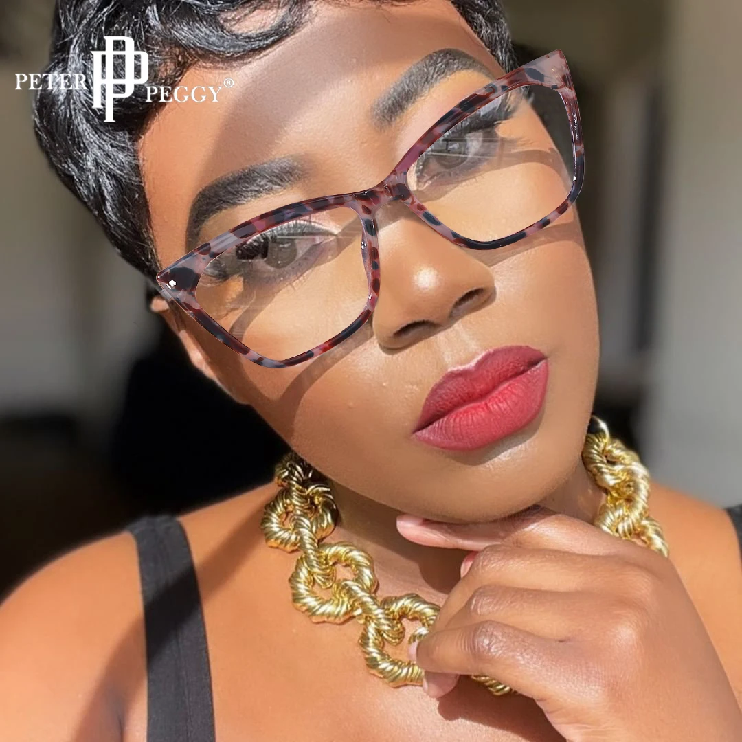 

Очки компьютерные женские с блокировкой сисветильник, Модные Винтажные оптические аксессуары «кошачий глаз» в металлической прямоугольно...