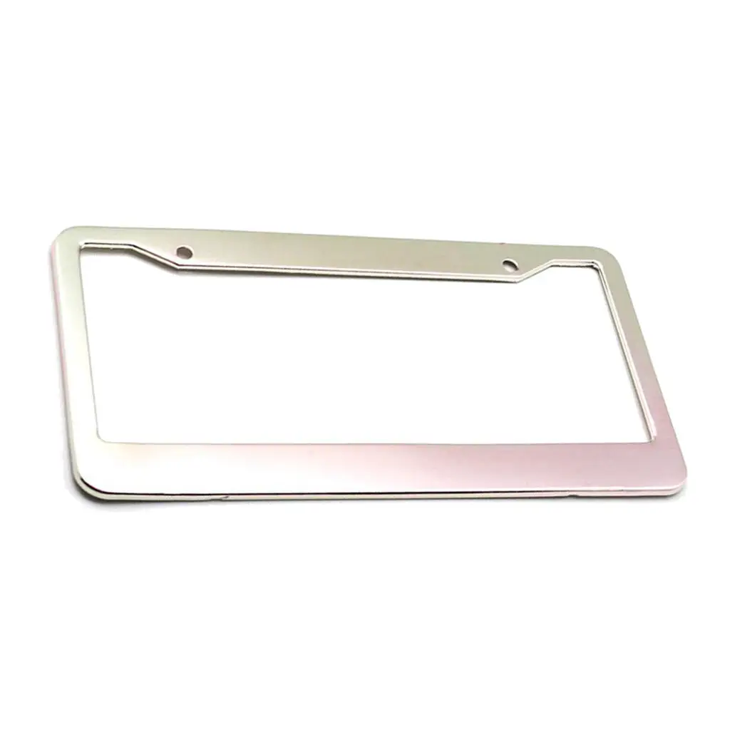 

Waterproof Aluminium Alloy License Plate Frame Holder For US Standard Car 31x16cm/12x 6inch , 2 Holes w/ Screws