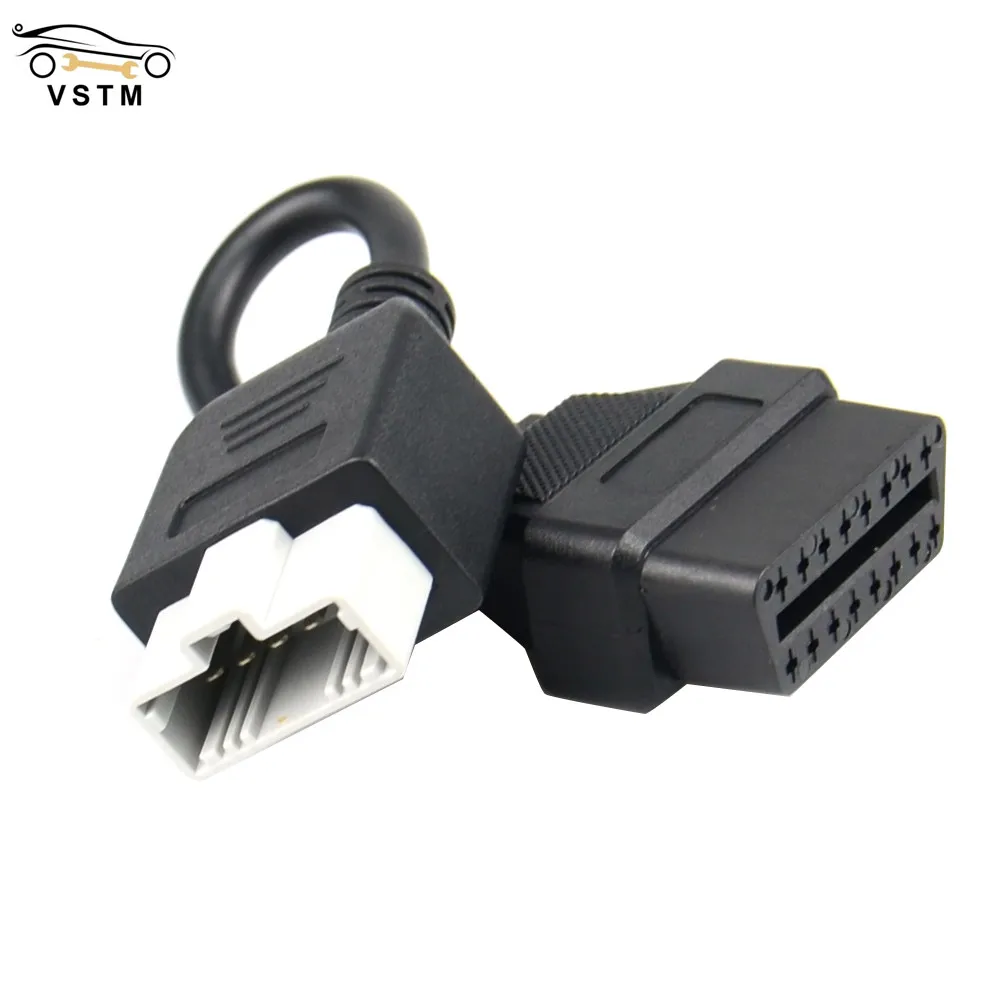 

New OBD Adapter for Honda 5Pin OBD1 To OBD2 16Pin Female Diagnostic Connector for Honda 5 Pin Car Scanner OBD II Extension Cable