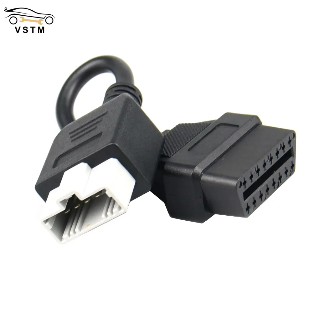 Бесплатная доставка адаптер OBD для Honda 5Pin OBD1 к OBD2 16Pin гнездовой диагностический