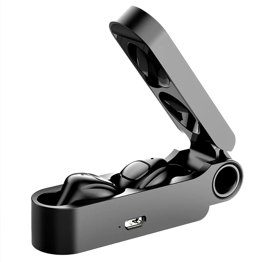 Wireless Sports BT5.0 Charging Case Binaural Stereo Headset CSR 5.0 Chip Noise-cancelling For iPhone Tablet Samsung | Электроника