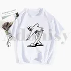 Футболка ghosteгрива в металлическом стиле рэп Меркурий ретроклассные футболки мужские и женские повседневные футболки с коротким рукавом забавная уличная одежда