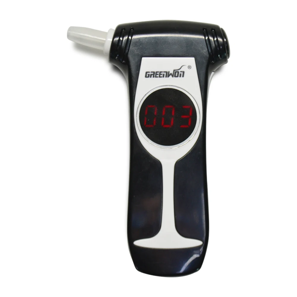 Цифровой алкотестер GREENWON профессиональный Алкотестер с ЖК дисплеем