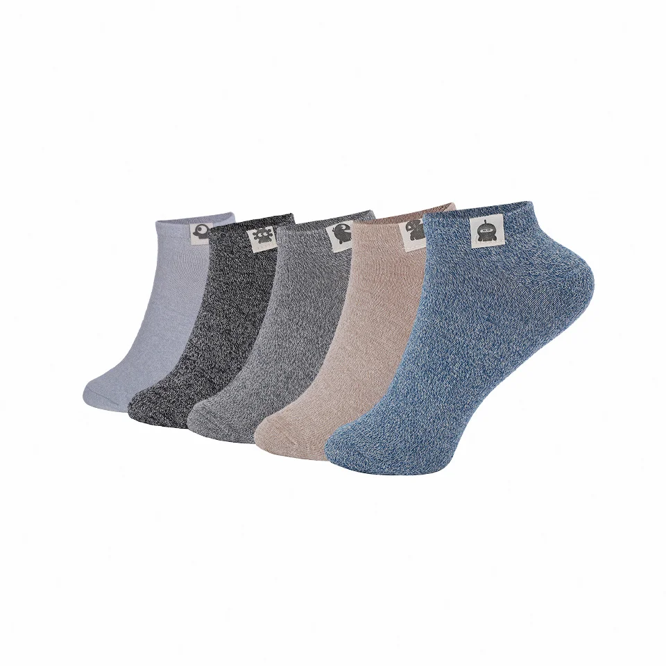 

Spring and Summer Classic Business Socks Men's Fashion Simple and Comfortable Cotton Ankle Socks Sweat-Absorbent Sports Socks