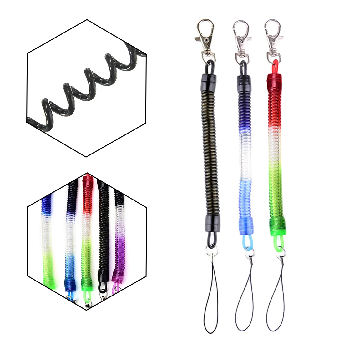 Тактический выдвижной пластиковый пружинный вставку внутрь эластичного ремешка