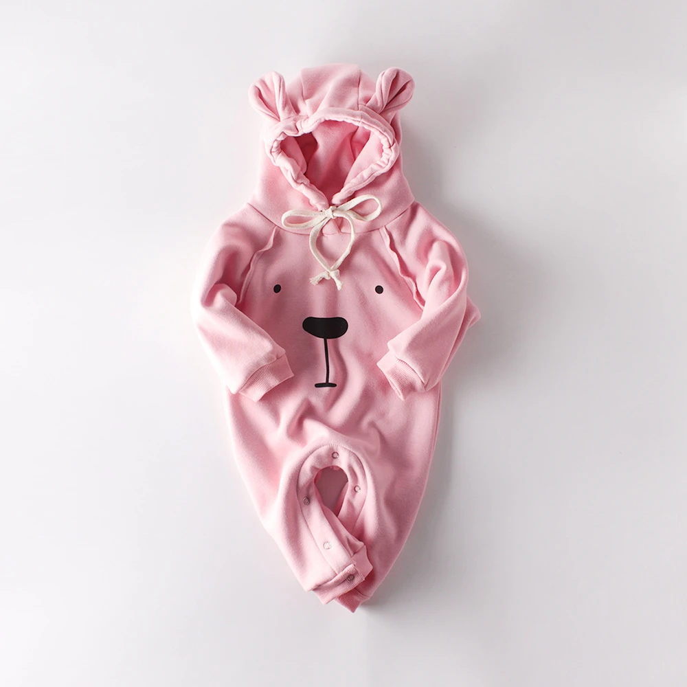Koodykids/Зимний комбинезон для маленьких девочек одежда с капюшоном изображением
