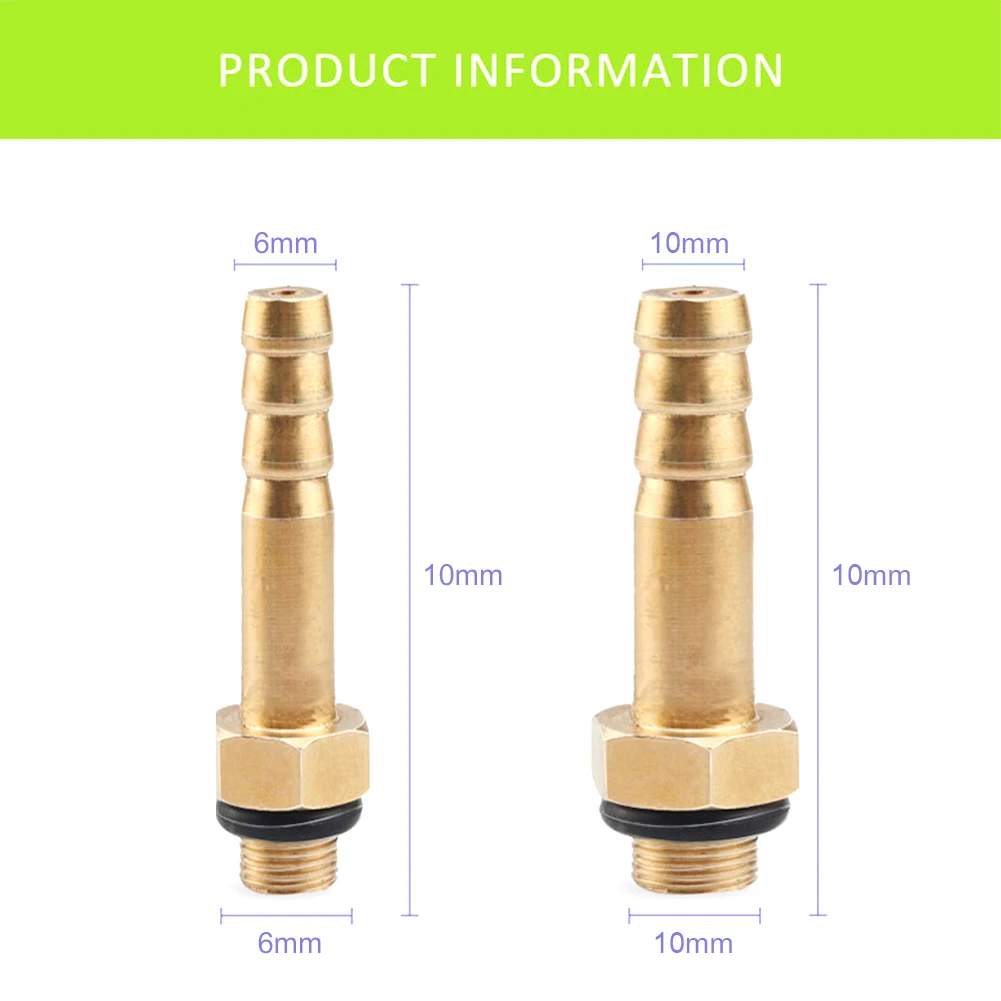 

6/10mm Gas Stove Adapter Gas Tank Inflatable Valve Adapters for Outdoor Stove Picnic Camping Cooking Accessories