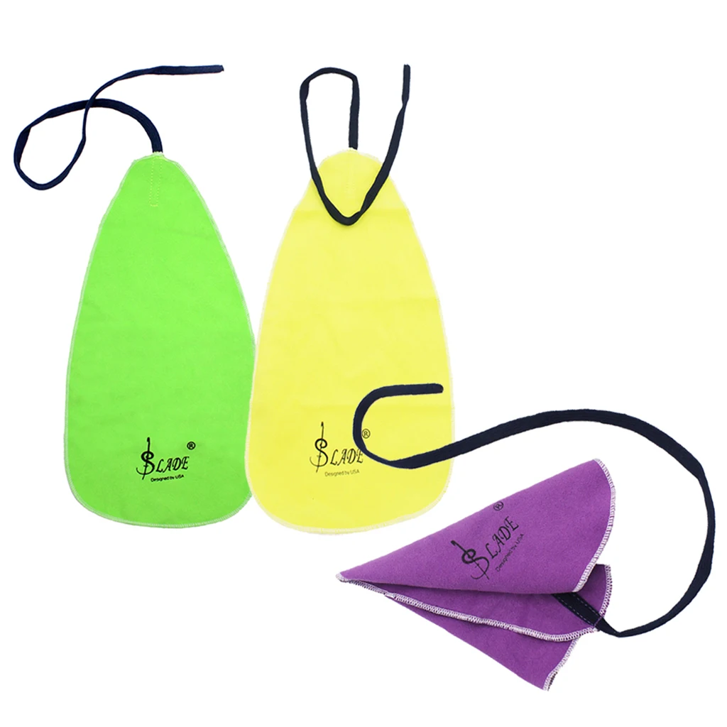 3 шт. LADE духовые инструменты Saxphone кларнет флейта Sax Чистящая салфетка | Спорт и