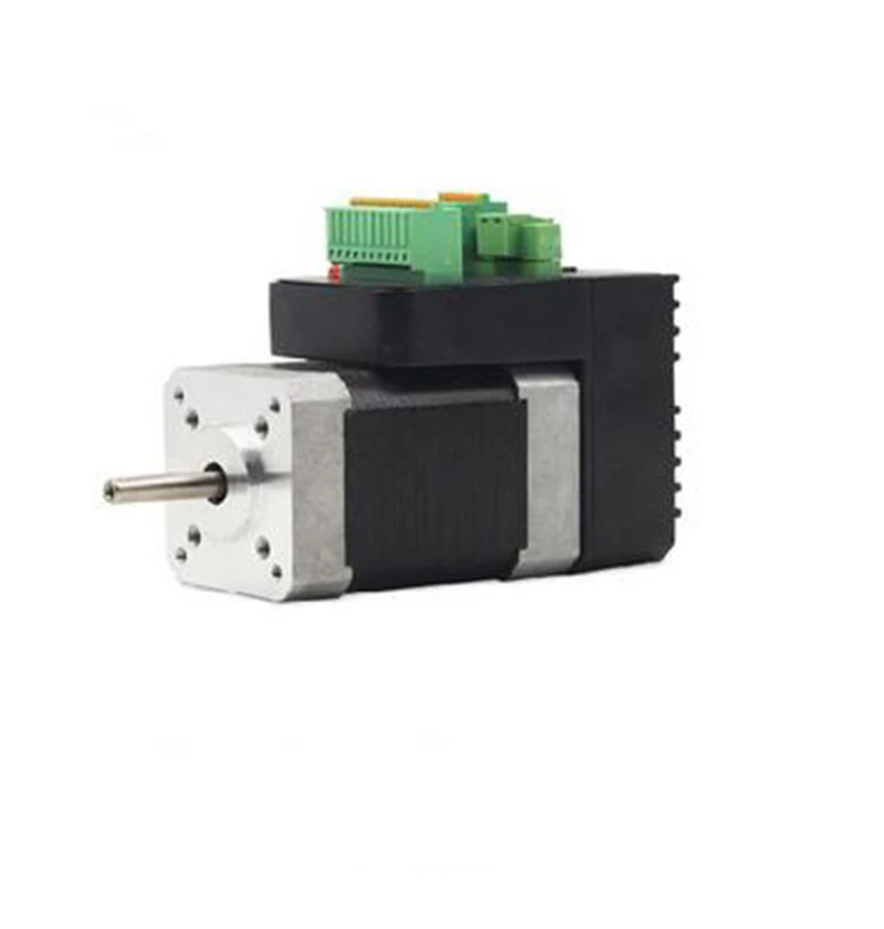 Интегрированный Серводвигатель JMC 52 Вт 24 В NEMA17 4000rpm24v 0 125 N.m iHSV42 40 05 24|Шаговый