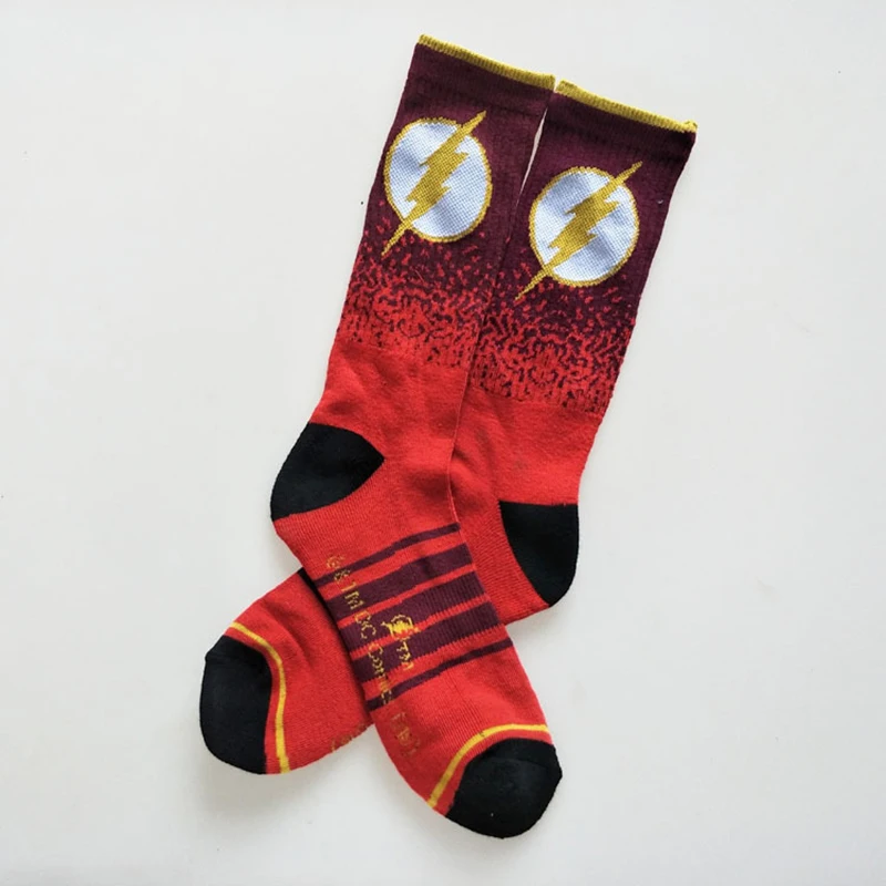 6 пар осенне зимних новых женских мультяшных комиксов Marvel забавных спортивных