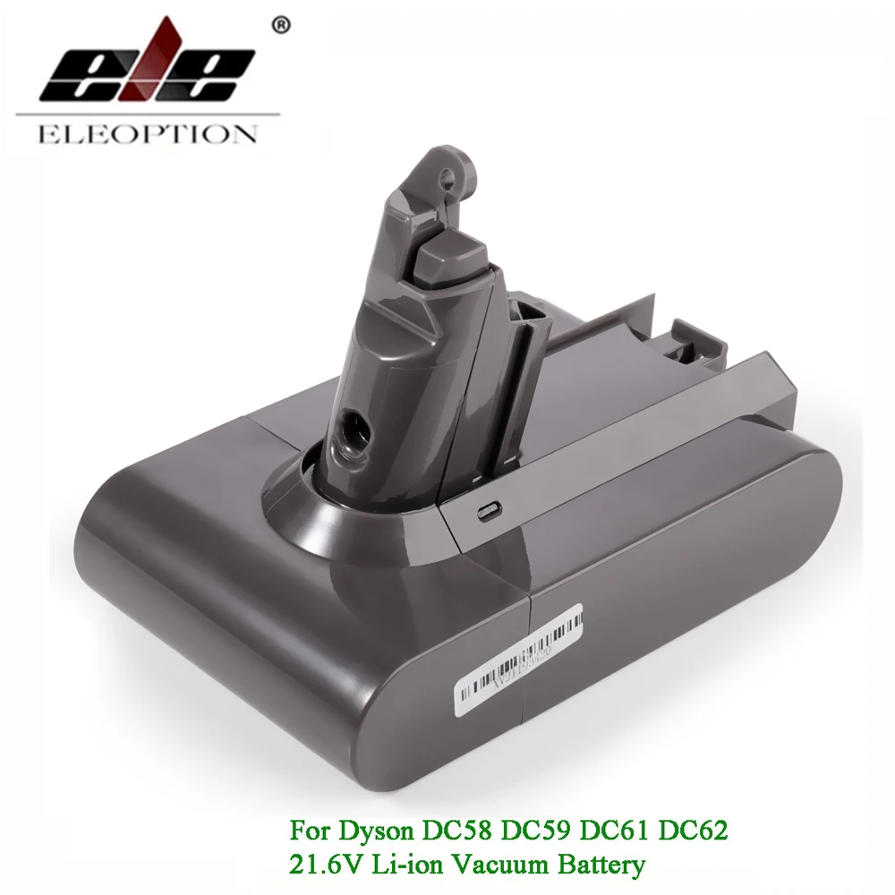 V6 21,6 V 3000 мА/ч, литий-ионный аккумулятор Батарея для Dyson V6 Батарея для DC58 DC59 DC61 DC62 пылесос SV09 SV07 SV03 SV04 SV06 SV05