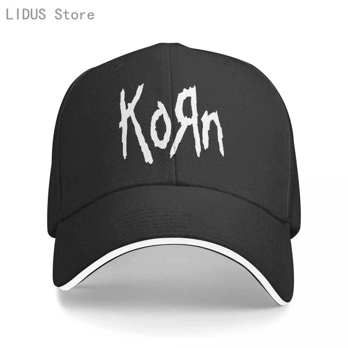 

Korn Metal Rock Band Logo Graphic Baseball Cap Hip Hop Mens Dad Hat Summer Fashion Korn Rock Fan Hat Snapback Gorras Hombre