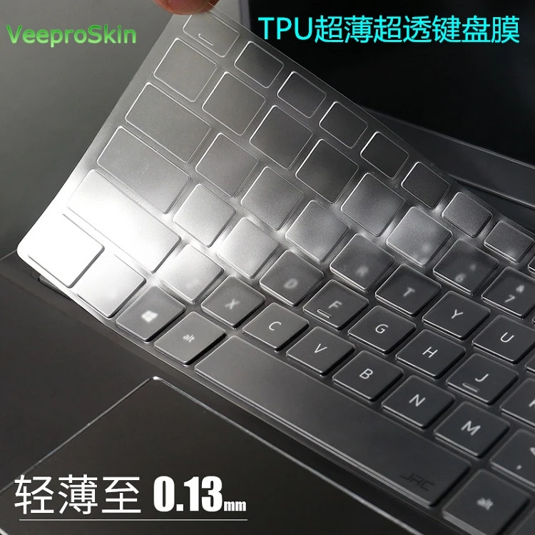 TPU прозрачный чехол для клавиатуры ноутбука защитная кожа Dell Xps 15 9575 Xps15 6 дюймов