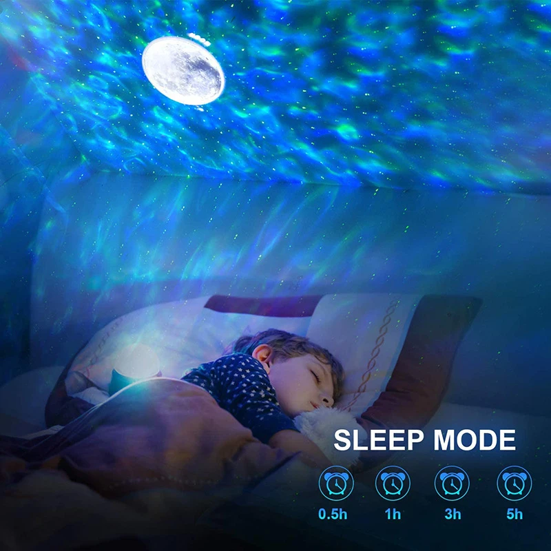 Colorful Starry Sky Galaxy Projector Nightlight Bluetooth USB Music Player Star Night Light Romantic Projection Lamp Child Gifts images - 6