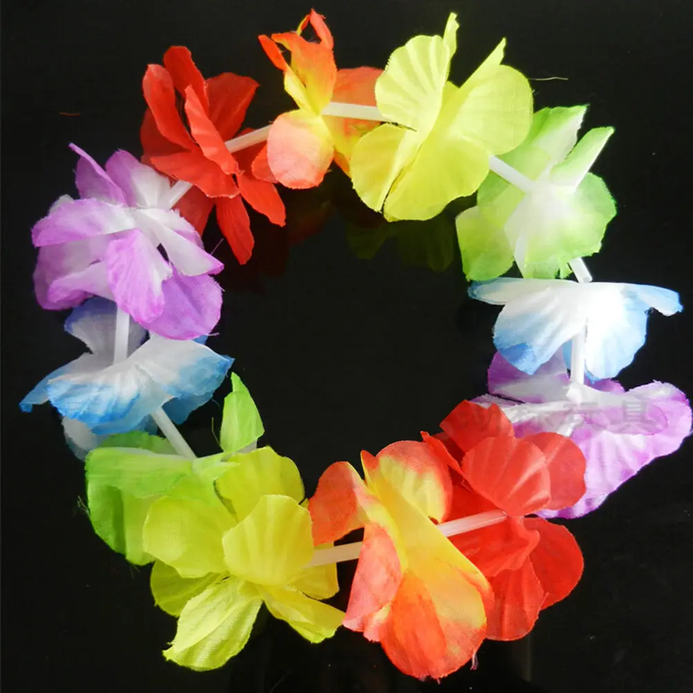 

Головной убор для танцев травы Hula Luau, 4 шт., гавайская тропическая, наручные гирлянды, аксессуары для рождества, Хэллоуина, вечевечерние