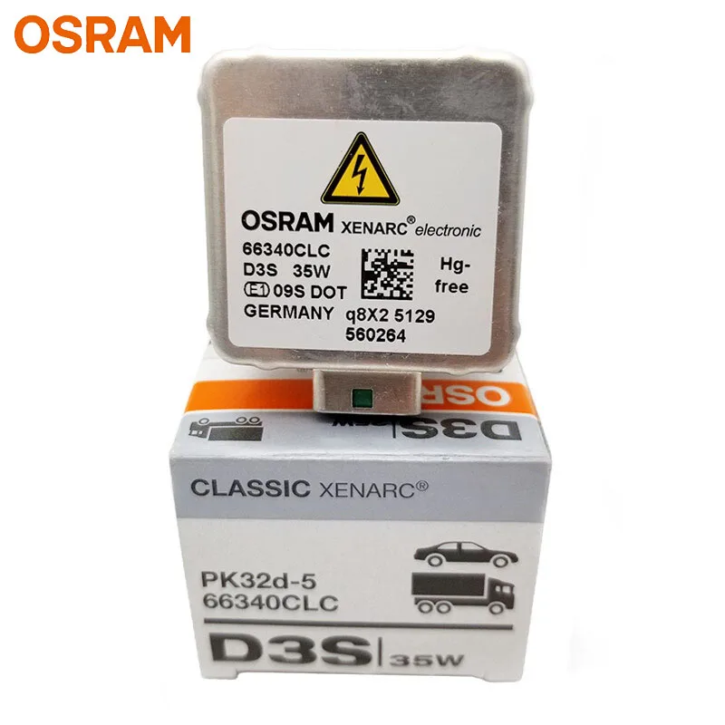 OSRAM D3S 66340CLC Xenon HID CLASSIC Original ксеноновые фары для автомобиля 12V 35W 4200K стандартная