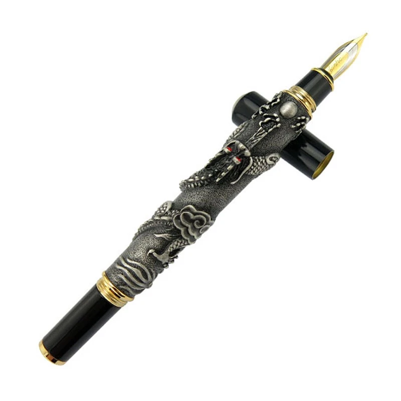 Оптовая продажа металлическая перьевая ручка Jinhao серия восточных драконов