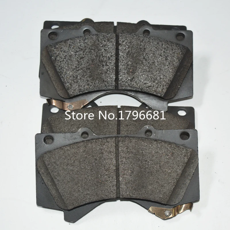 Хорошие передние тормозные колодки CAPQX OEM:04465-60280 для LAND CRUISER LX460/LX570 2007 2008 2009 2010 2011 2012