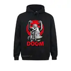 Толстовка Doom для мужчин и женщин, винтажная хлопковая кофта премиум-класса в стиле Харадзюку, с принтом в виде конанов, варваров, гульзы, культовых змей