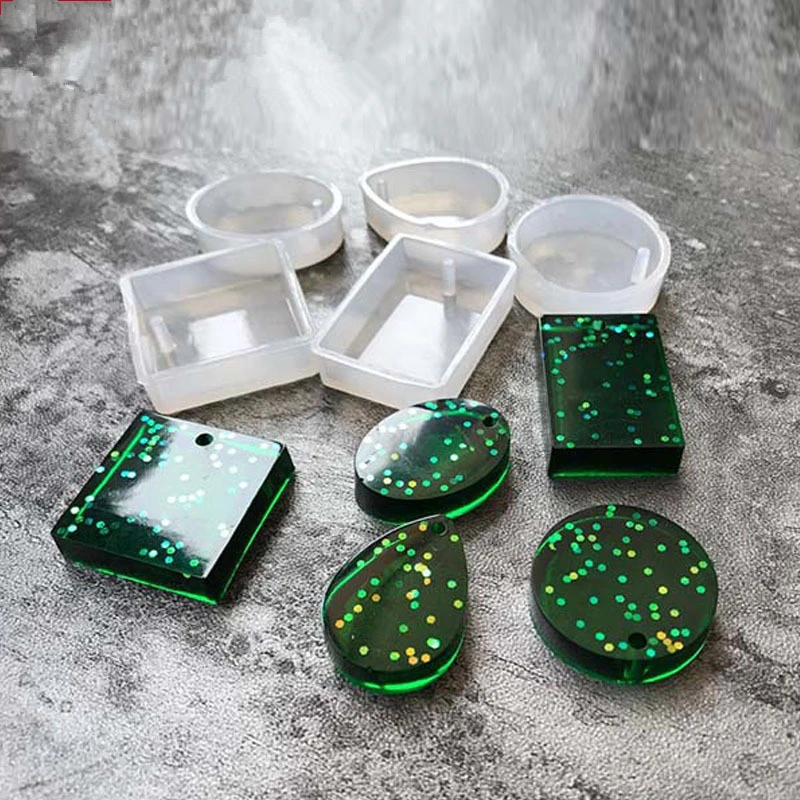 5 шт. круглые и квадратные Овальные Подвески|Инструменты оборудование для