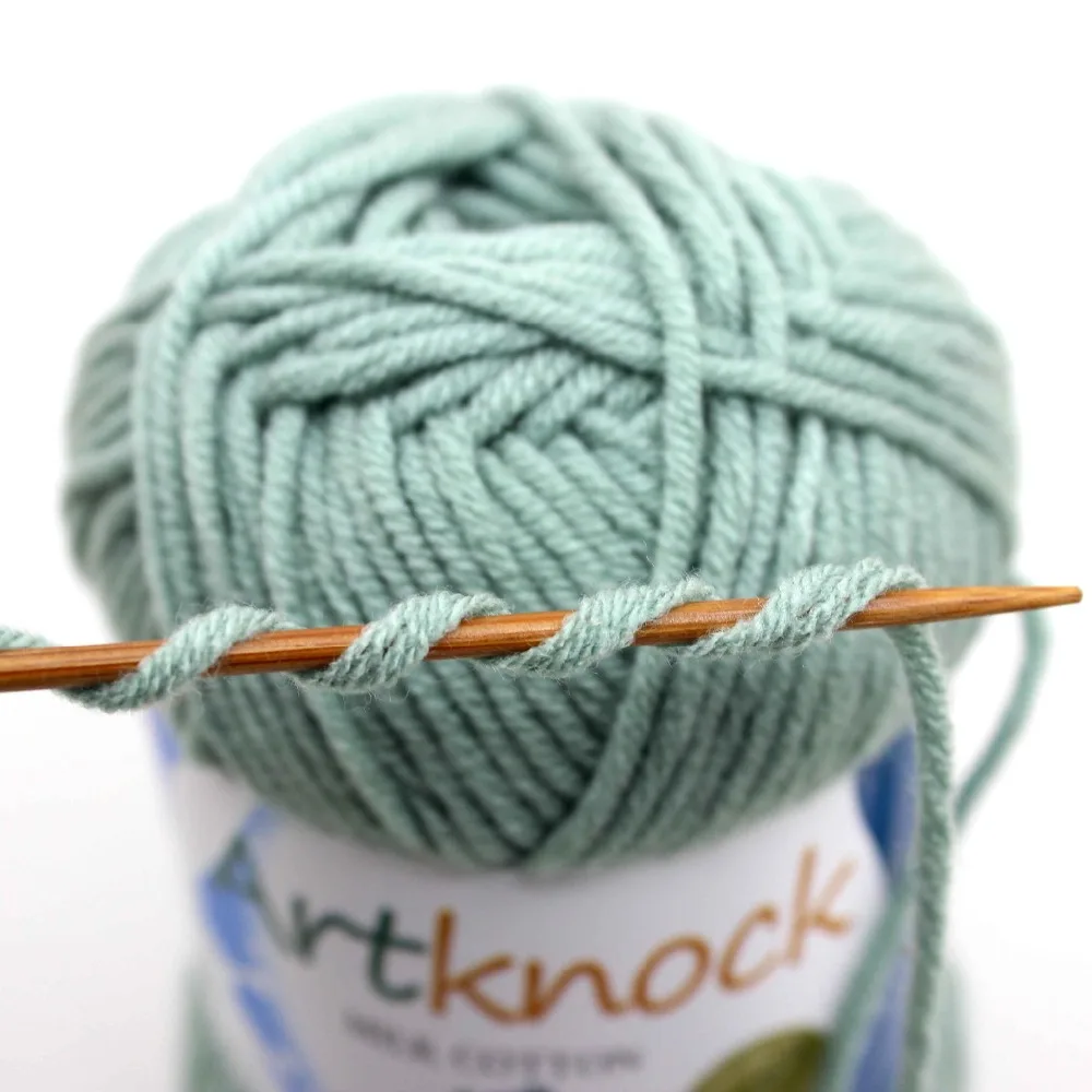 50 г пряжа для вязания крючком хлопчатобумажная Yrn мягкая теплая детская ручного