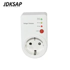 Автоматический Переключатель Напряжения AVS 16 А, 220 В, стабилизатор напряжения, защита от перенапряжения, штепсельная вилка Европейского типа, безопасный протектор для холодильника
